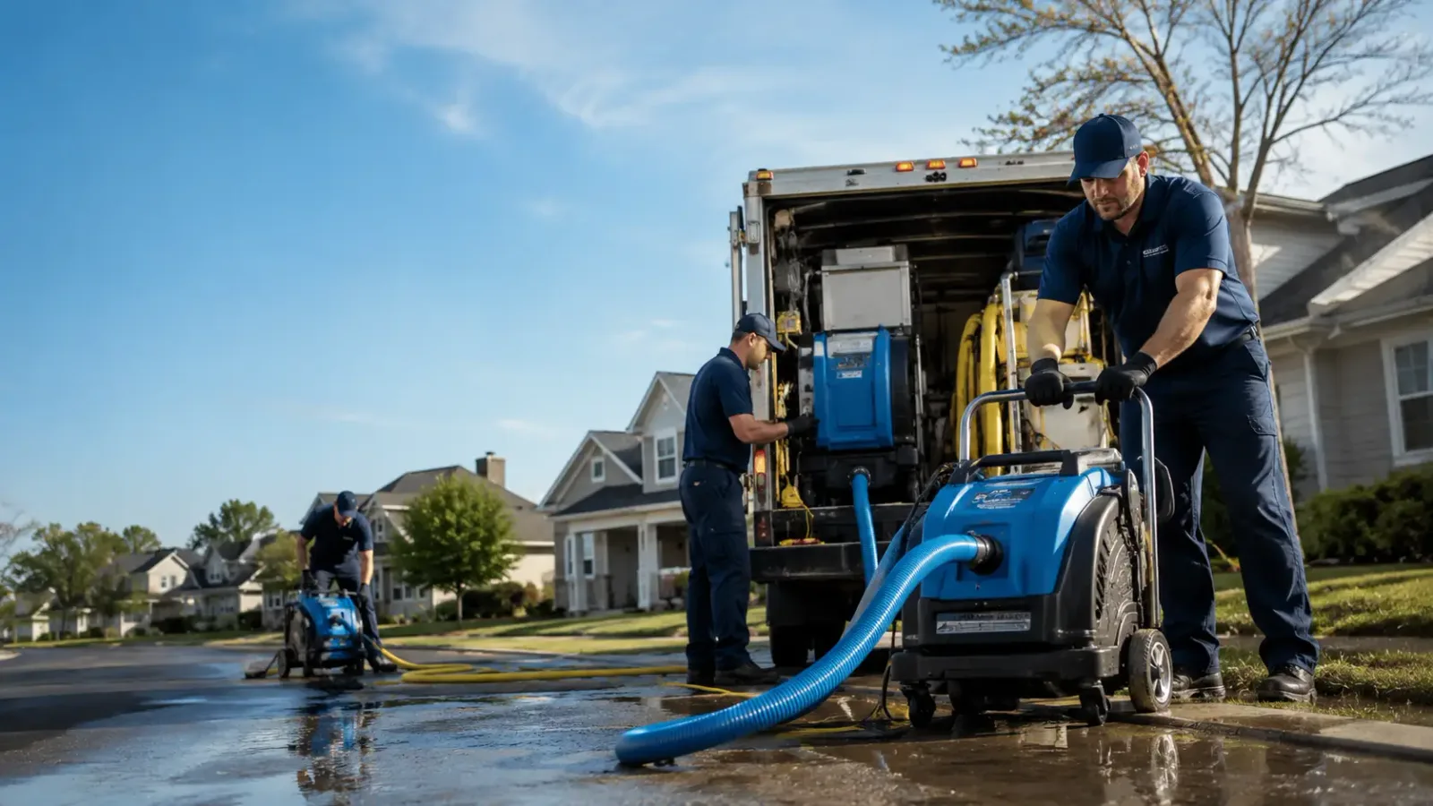 Flood Damage Cleanup in Leonardville, KS
